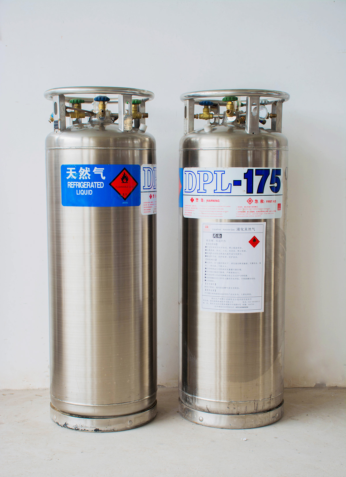 杜瓦罐裝175L液體天然氣